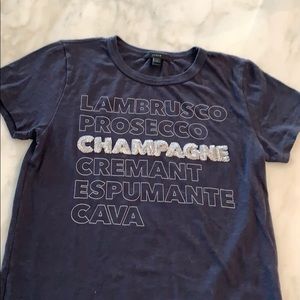 J Crew “champagne” short sleeve tee